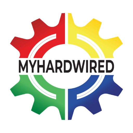 This is the MyHardWired logo which represents MyHardWired company which has a behavior assessment and provides leadership development classes.